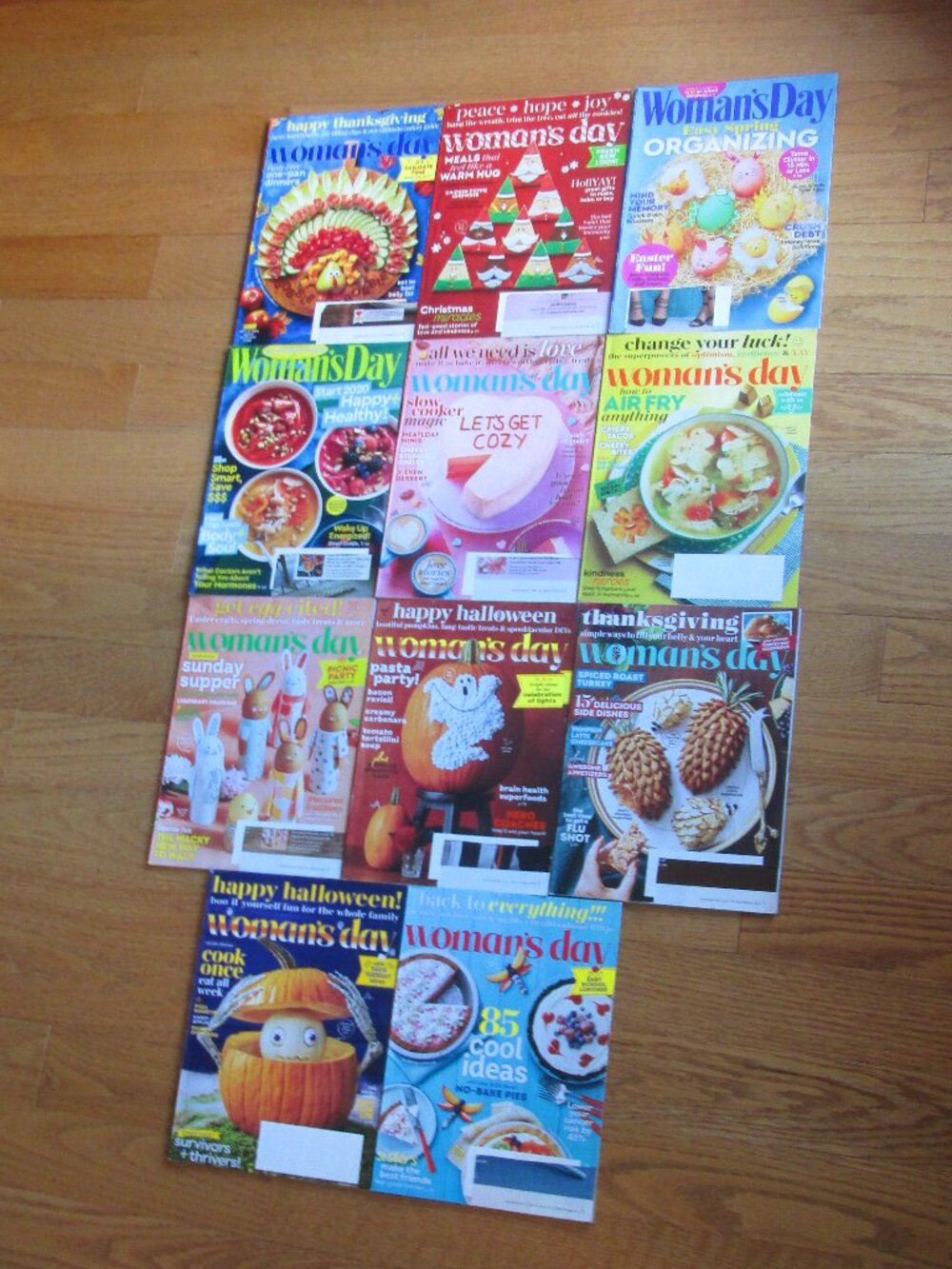 Woman's Day magazine 11 issues